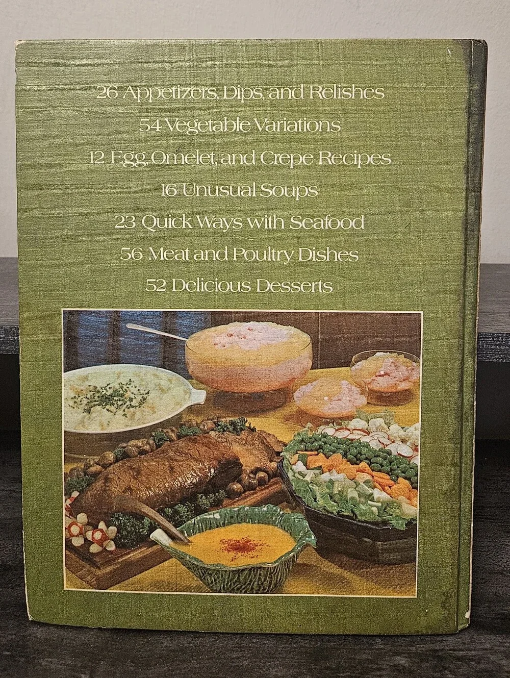 Vintage 1969 June Roth’s Fast and Fancy Cookbook Hardcover